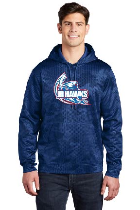 Sport-Tek® Sport-Wick® CamoHex Fleece Hooded Pullover JH