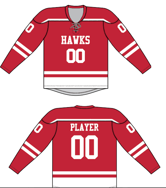 Jr. Hawks Game Jerseys